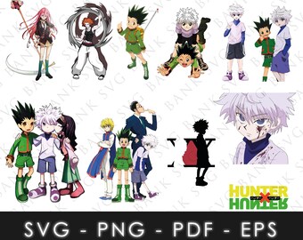 Anime SVG, Anime Vector, Manga SVG, Manga Vector, Anime SVG Bundle, Anime pour cricut, Manga Svg Bundle, Anime Characters Svg, Anime Clipart
