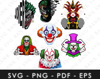 Joker SVG, Joker Vector, Joker SVG Bundle, Joker Cricut, Joker Cut File, Joker Digital, Joker Png, Joker Install Download, Joker Clipart