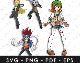 Anime SVG, Anime Vector, Manga SVG, Manga Vector, Anime SVG Bundle, Anime for cricut, Manga Svg Bundle, Anime Characters Svg, Anime Clipart