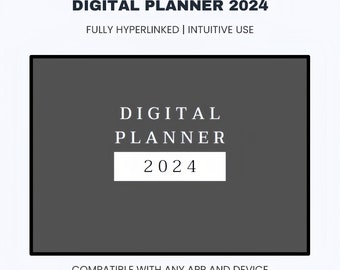 PLANIFICADOR DIGITAL 2024 para dispositivos e IMPRIMIR