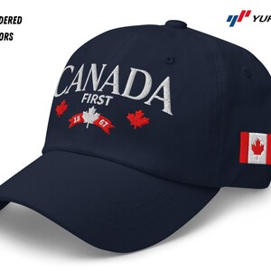 Embroidered Canada Hat for Men for Women, Canada first, Its not for Sale Dad Cap , Not the 51st State, Adjustable Strap, Unisex Baseball Hat