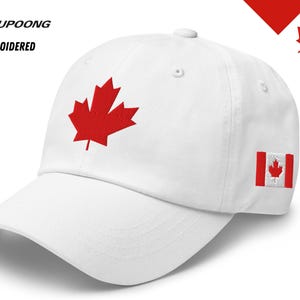 Kanada Maple Leaf Gestickte Kappe Baseballkappe