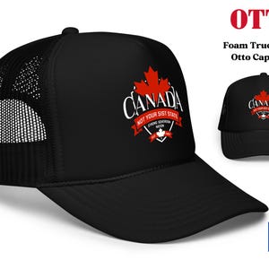Canada Not Your 51st State Trucker Hat, Unisex Hat, Canadian Pride Hat, Not For Sale, Gift for Canadians, Travel Hat, Unique Canada Apparel