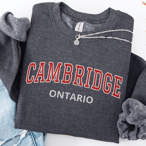 Custom Embroidered Varsity Crewneck Sweatshirt: Personalized University Sweater