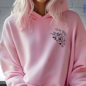 Wildflower Hoodie: Floral Graphic Sweatshirt