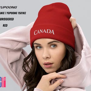 Embroidered Canada Beanie for Men for Women, Its not for Sale, Canada Proud, Adjustable Strap, Unisex toque