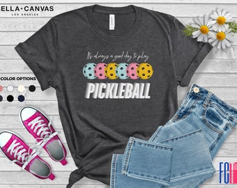 Pickleball Graphic Tee: Sport Shirt for Women