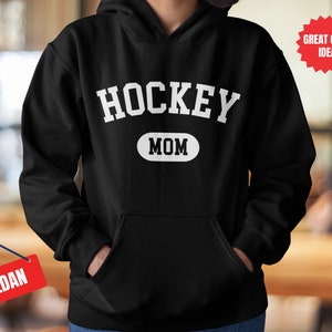 Hockey Mom Hoodie: Unisex Cotton-Blend Sweatshirt