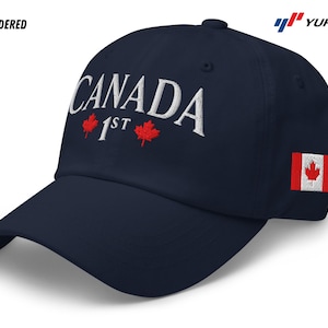 Embroidered Canada Hat for Men for Women, Its not for Sale Dad Cap , Canada First, Canada 1st, Adjustable Strap, Unisex Baseball Hat