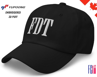Gorra bordada FDT: Declaración política anti-Trump
