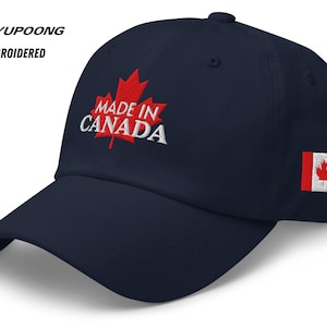 Embroidered Canada Hat for Men for Women, Made in Canada, Its not for Sale, Canada Proud, Adjustable Strap, Unisex Hat