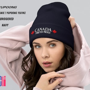 Embroidered Canada Beanie for Men for Women, Its not for Sale Toquue , Canadian Proud, Adjustable Strap, Unisex toque