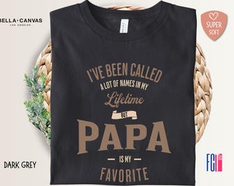 Papa T-Shirt: New Grandparent Gift, Pregnancy Announcement Tee