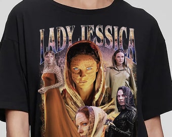Streetwear Lady Jessica Vintage T-Shirt, Lady Jessica Shirt Gift