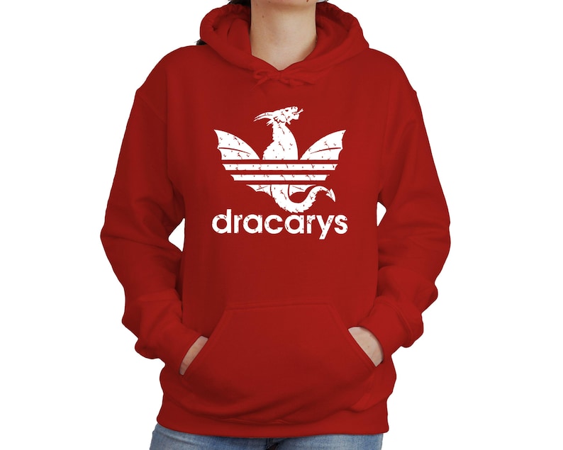 Dracarys Dragon Retro Style Hoodie | Dracarys Hoodie | Mother Of Dragons Show Gift image 5