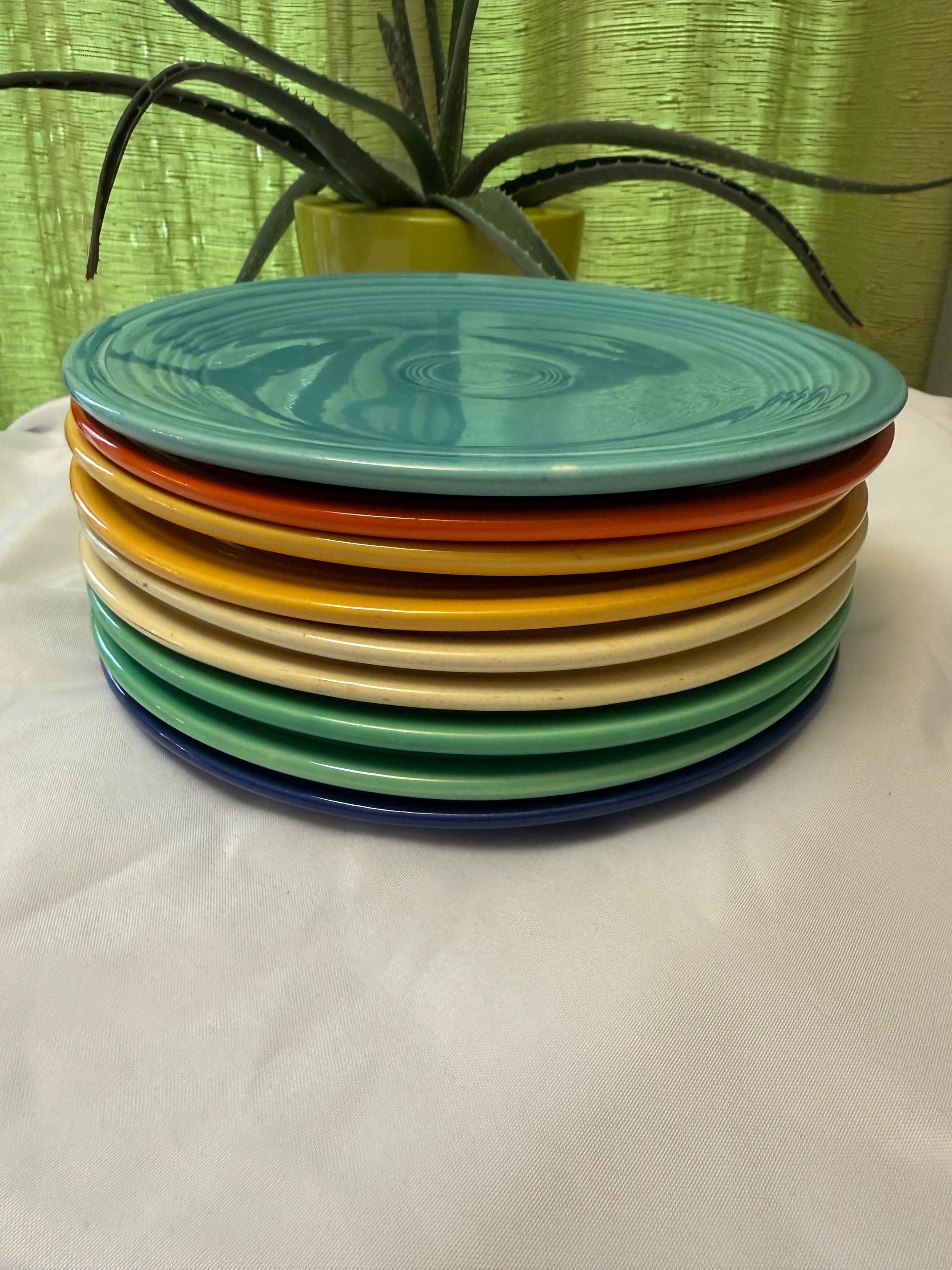 Vintage Fiesta Dinner Plates - Etsy