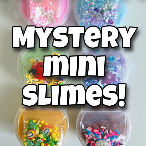 Mystery Slime, Mini Slime, Scented Slime, Sensory toy, Cheap Slimes, Fun Slime, Slime for Kids, Crunchy Slime, Cloud Slime, Fluffy Slime