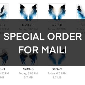 SPECIAL ORDER - MAILI