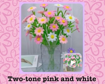 PIPE CLEANER FLOWERS - Daisies, assorted colors - fun kits for all ages!