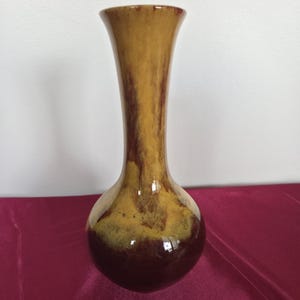 オリジナル ブルーマウンテン陶器花瓶 ハーベストゴールド カナダ
