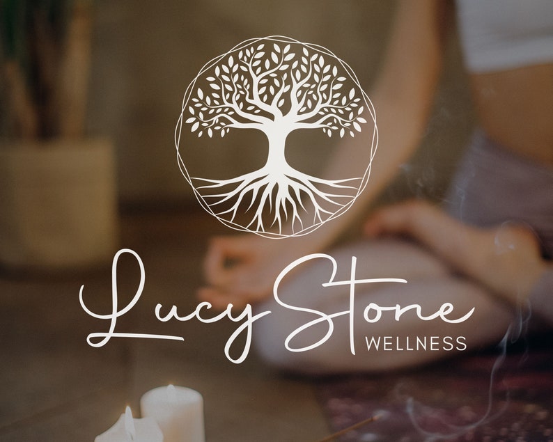 Tree of Life Canva Logo Template, Tree Editable Logo, DIY Life Coaching Logo, Yoga Logo, Psychology Logo, Healing Logo, Natural Therapy Logo image 7