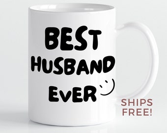 Best Husband Ever Mug, Funny Gift for Husband