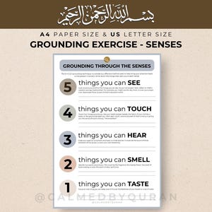 Grounding Exercise - PRINTABLE,