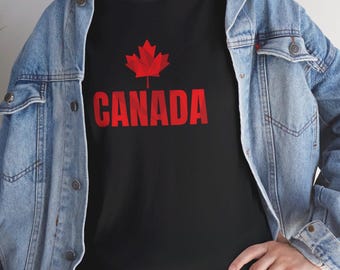 Canada Maple Leaf T-shirt: uniseks patriottisch T-shirt