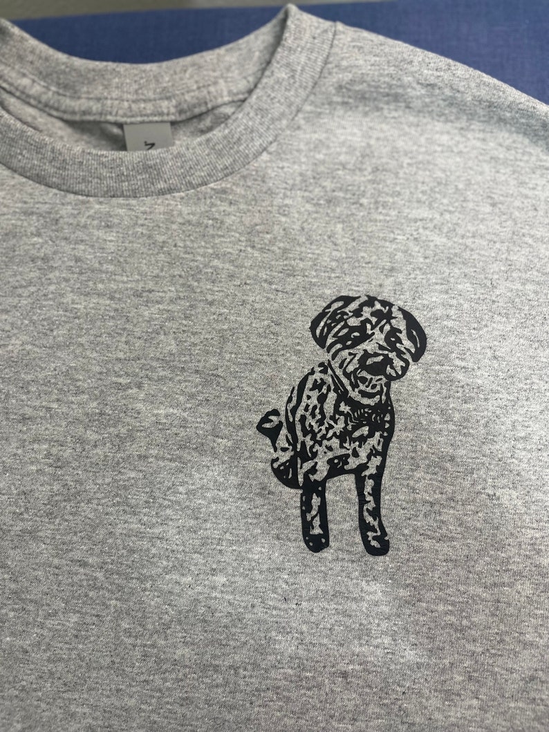 Custom pet Tshirt Pet Photo Name Personalized Dog Shirt Custom Dog Etsy