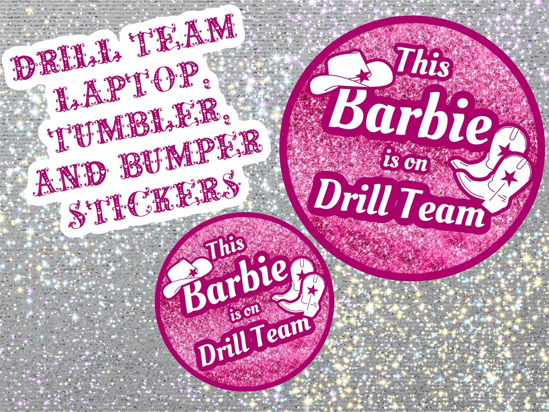 Drill Team Sticker Southern Dance Line and Texan Majorettes - Etsy