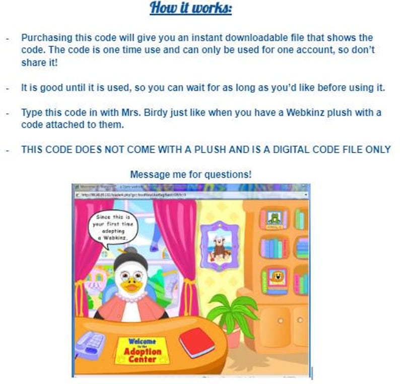 Webkinz CODE ONLY Axolotl RARE Unused Code no Plush Instant Download Etsy