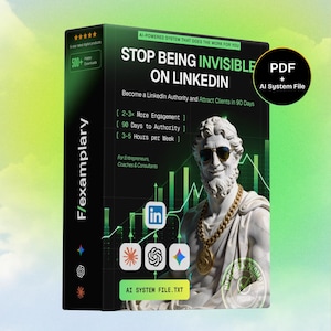 System AI LinkedIn Authority | Przyciągnij klientów w 90 dni | ChatGPT i Claude Prompt