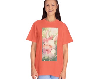 Unisex Garment-Dyed T-shirt - Bunny