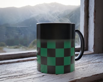 Tanjiro Demon Anime Color Morphing Mug