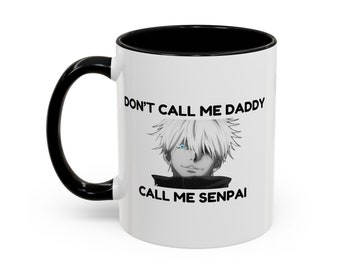 Gojo Jujutsu Senpai Coffee Mug