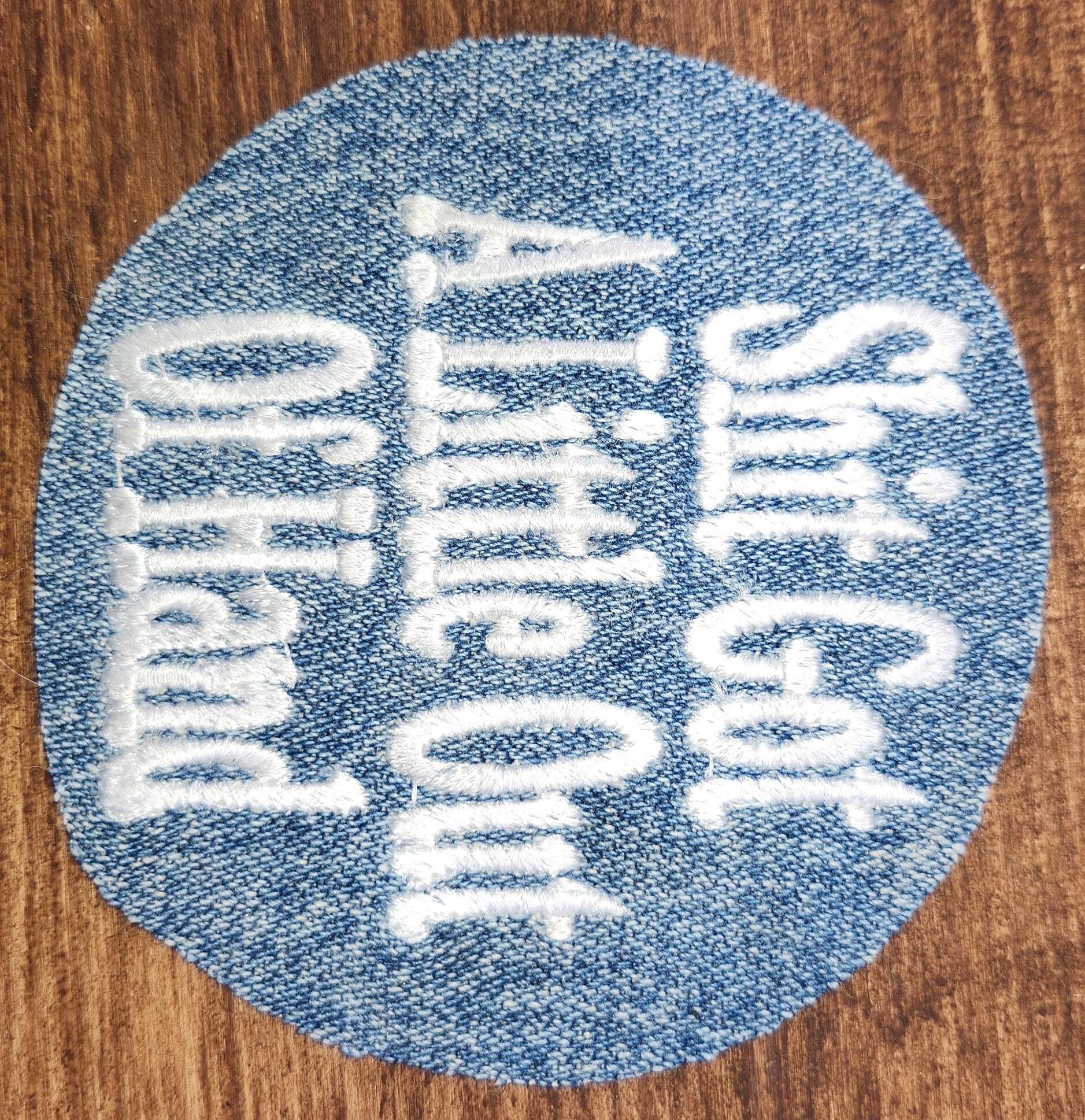 Inappropriate Embroidered Coaters Genx Approved. Etsy