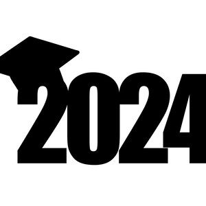 2024 Graduation SVG, Jpg, Pdf, Png, Graduation Cap, Graduation ...