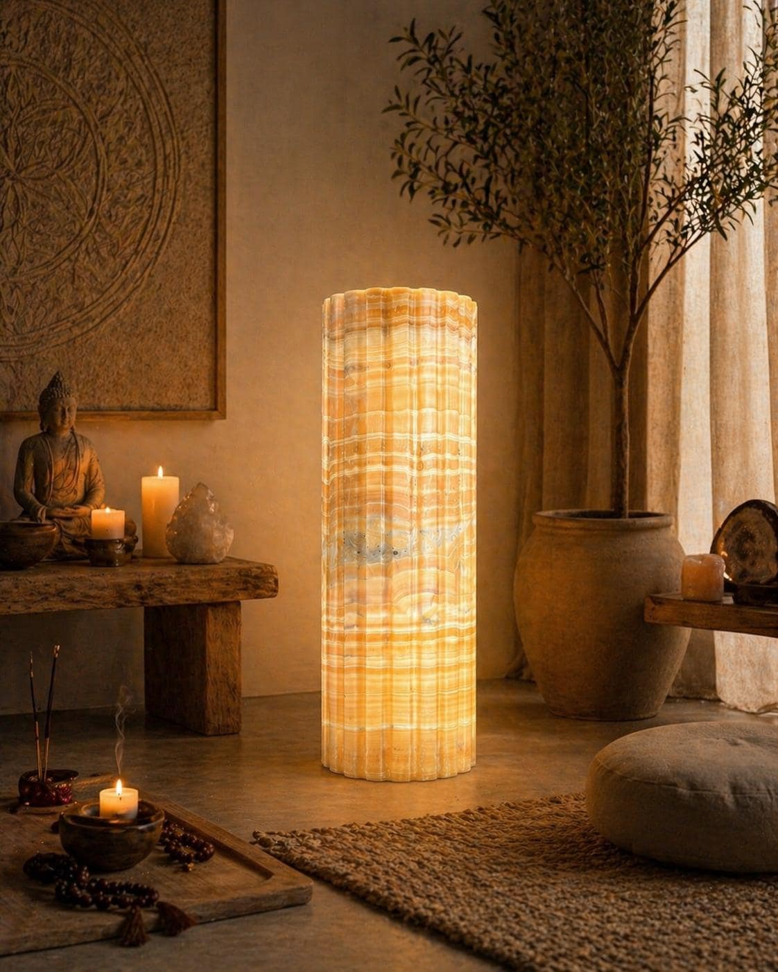 オニキスランプ - ÓNIX LAMP - メキシコ Mexican onyx lamp - Etsy 日本