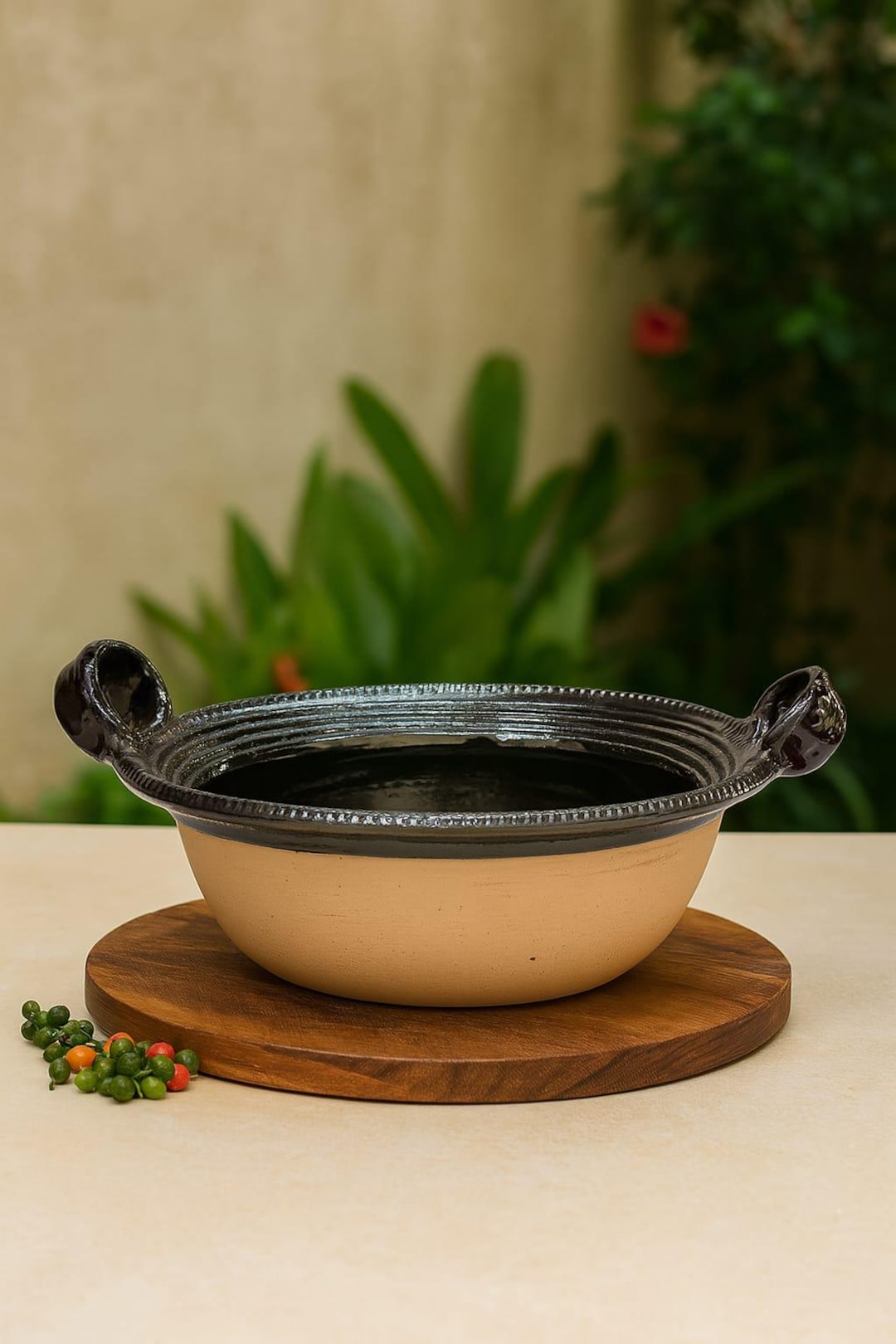 Auténtica cazuela molera, cazuela negra, mole negro, mole