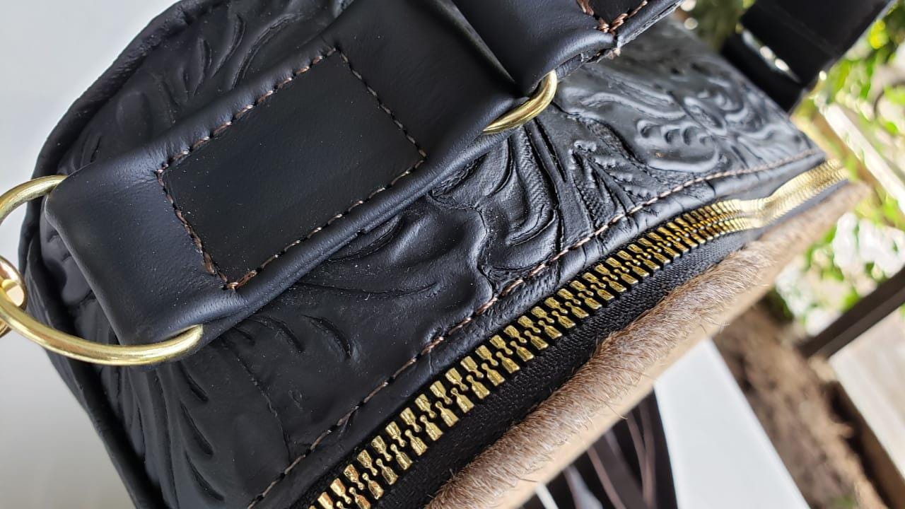 Heart-shaped Crossbody Leather Bag-handmade Bag-mexican Bag