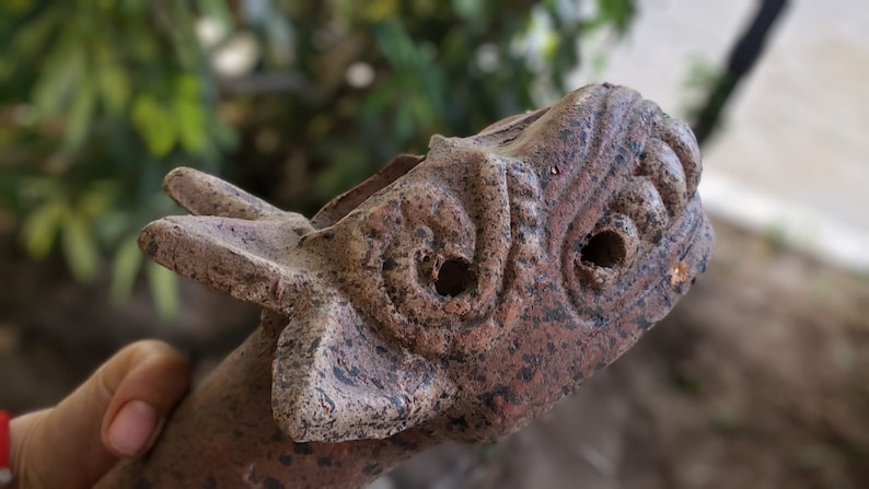 Quetzalcoatl Copal Burner – Aztec Incense Bowl | Palo Santo Smudge Dish ...