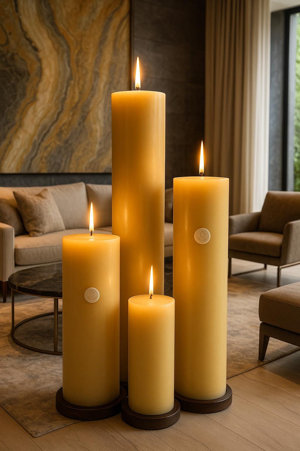 Giant Floor Candle - Etsy