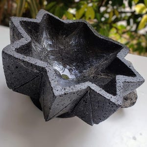 volcanic stone molcajete 9in, star molcajete