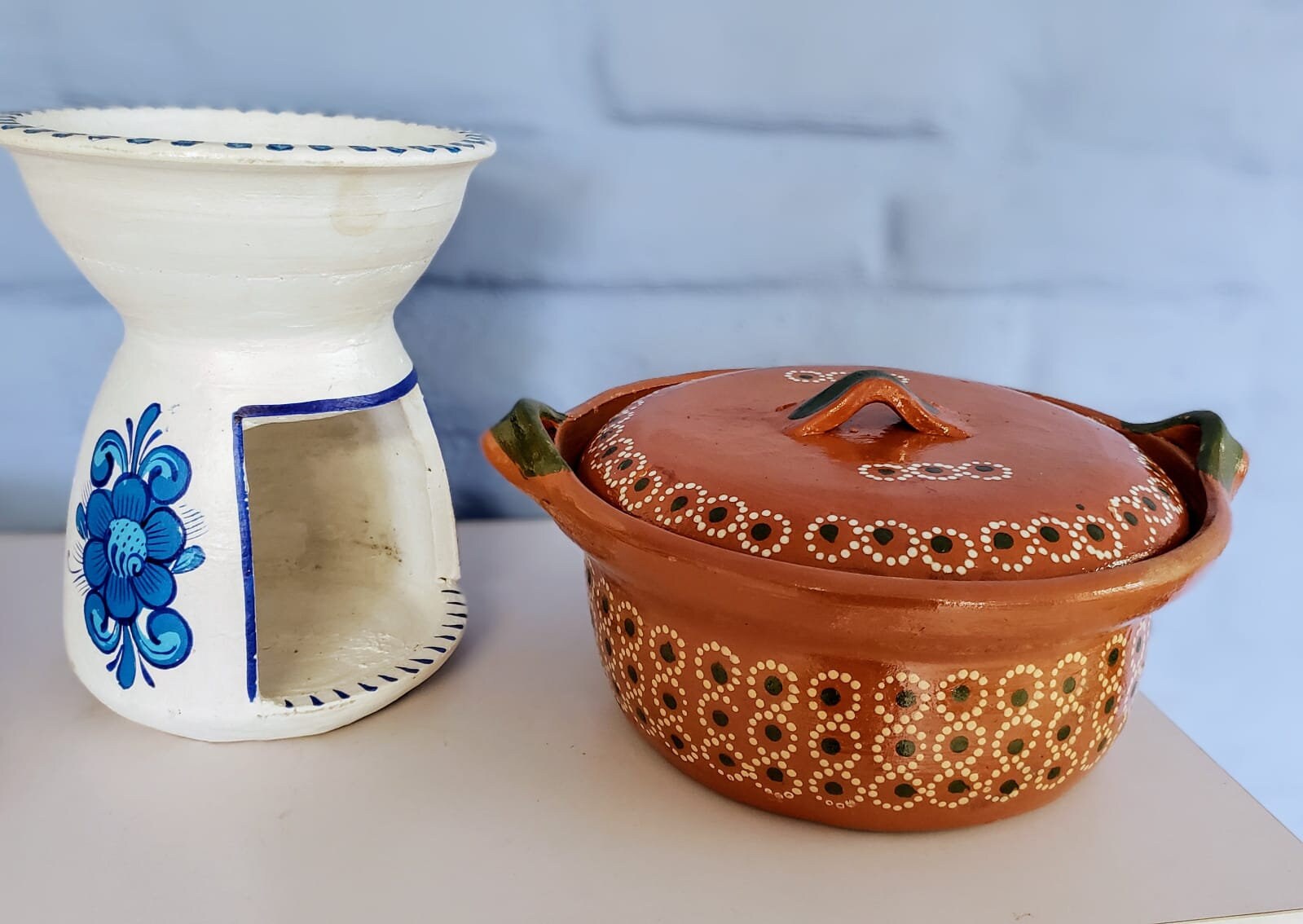 Heavy Duty Anafre Set and Capula Clay Casserole Rice Cooker, Mexican ...