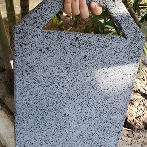 Plancha de piedra volcánica para hornear pizza o parrilladas