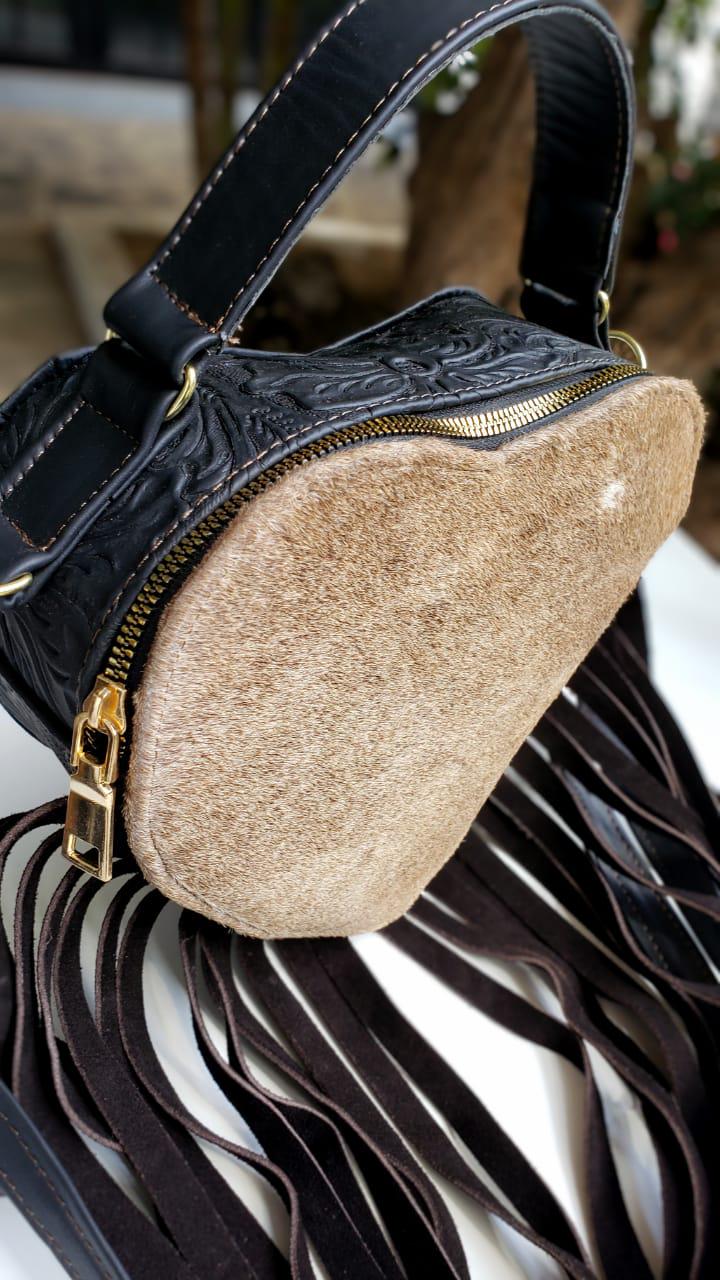 Heart-shaped Crossbody Leather Bag-handmade Bag-mexican Bag