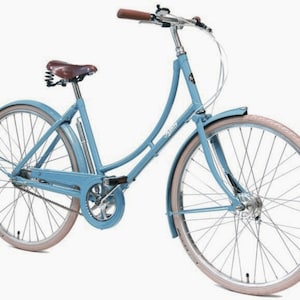 Kit de manualidades con papel en 3D de bicicleta, planos en PDF para hacer manualidades con papel y decorar con rompecabezas. Archivo vectorial de alta calidad.