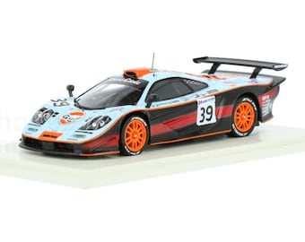 PaperCraft kit McLaren F1 Le Mans car 3d paper model crafting kit PDF plans to print cut & glue paper craft template for hobby puzzle decor