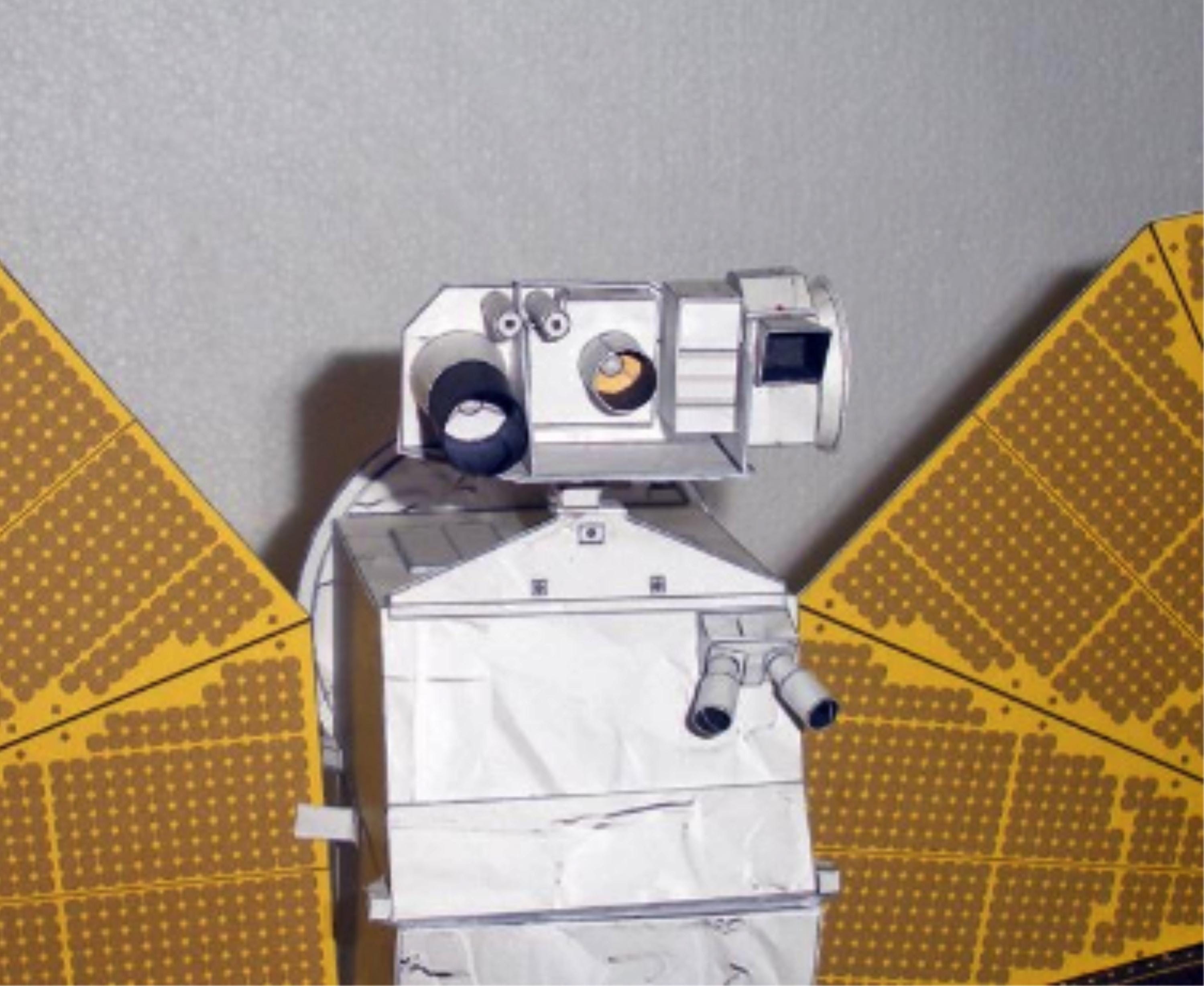 Space Model Craft Papercraft Kit Space Probe 3d Paper Model Crafting Kit PDF Plans to DIY ...