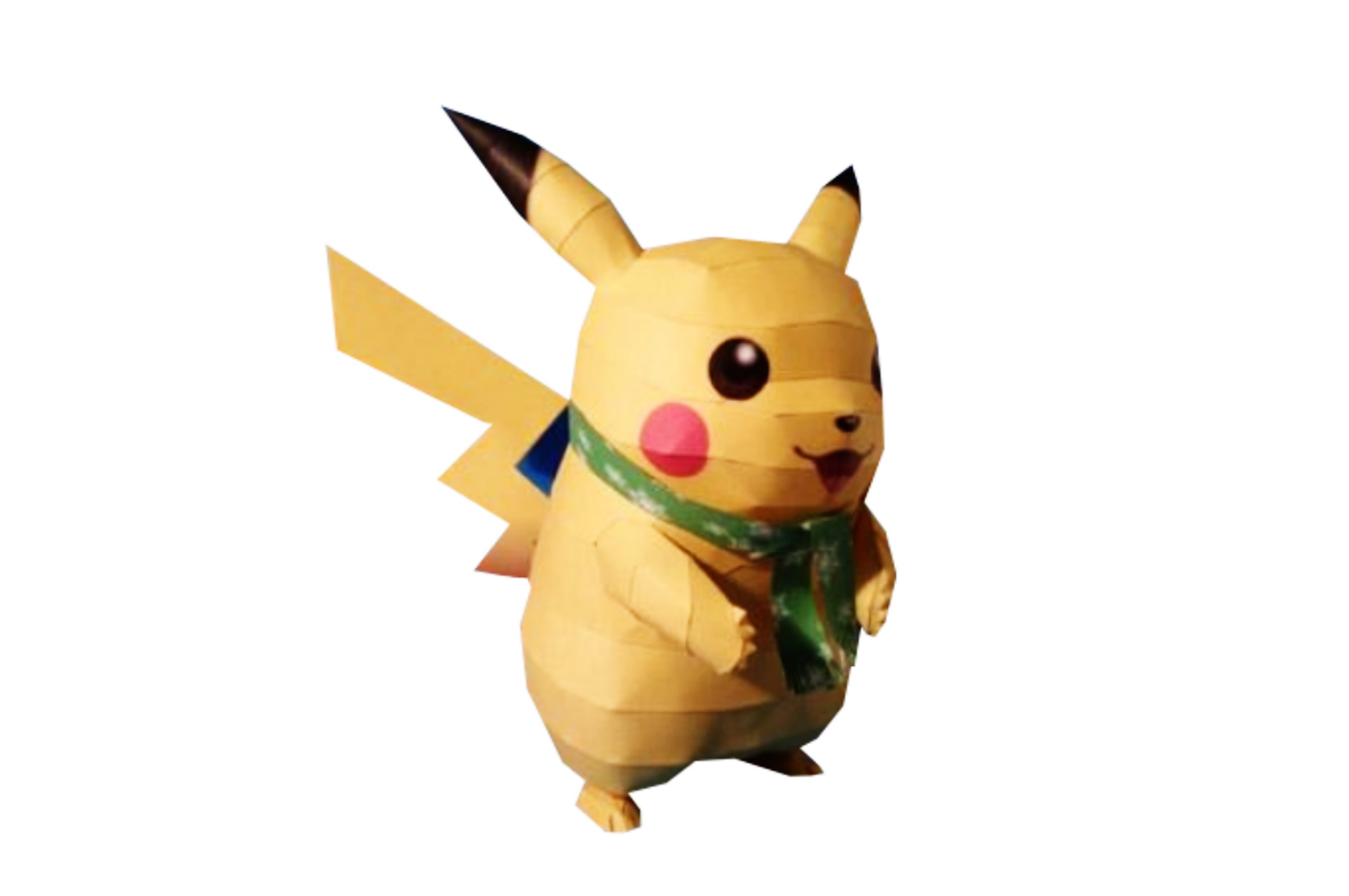 Papercraft Pikachu Pokemon 3d Paper Model Crafting Kit PDF